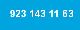 923 143 11 63